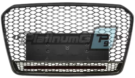 Решетка радиатора Audi A5 в стиле  RS5 (2012-2016) c вставкой, без логотипа