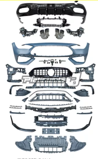 Комплект обвеса Mercedes-Benz CLE W236 в стиле CLE53 AMG 24+