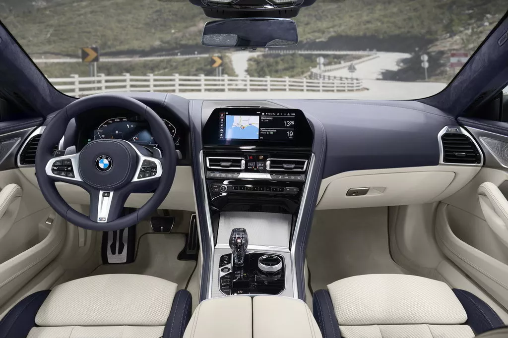 Защитная пленка для салона автомобиля BMW 8 Series 2020