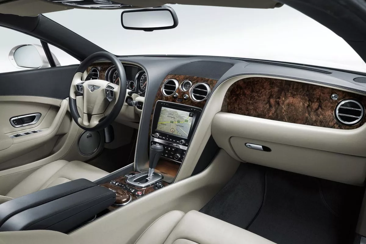 Защитная пленка для салона автомобиля Bentley Continental 2015