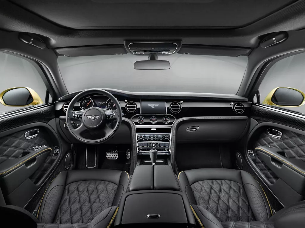 Защитная пленка для салона автомобиля Bentley Mulsanne 2016