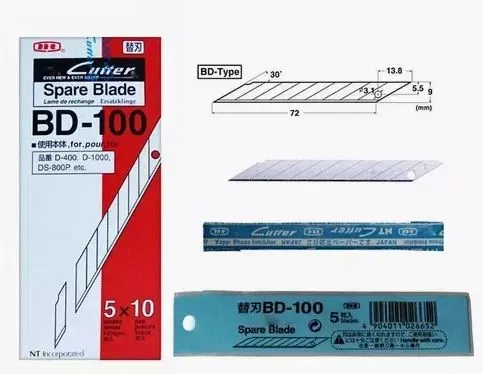 Лезвия для ножа MT-Blade BD-100 30*